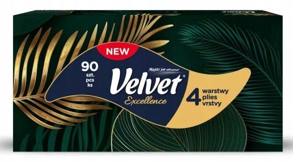 VELVET CHUSTECZKI HIGIENICZNE A'90 4-WARST.EXELENCE
