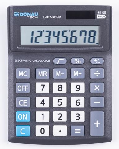 KALKULATOR DONAU TECH K-DT5081-01 PBS