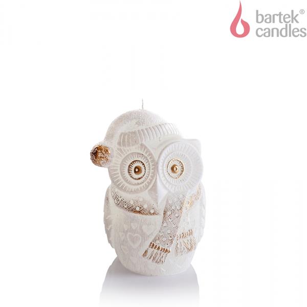 świeca figurka świąteczna mix 10cm winterowl bn