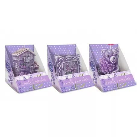 ŚWIECA LAWENDOWA FIGURKA MIX WZORÓW 7.5CM BARTEK CANDLE