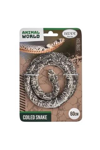 BEPPE WĄŻ GUMOWY SZARY 60 CM 14257 WGM