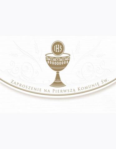 POLMAK ZAPROSZENIE KOMUNIA ŚWIĘTA ZSE KOM 26055 OP. 10SZT