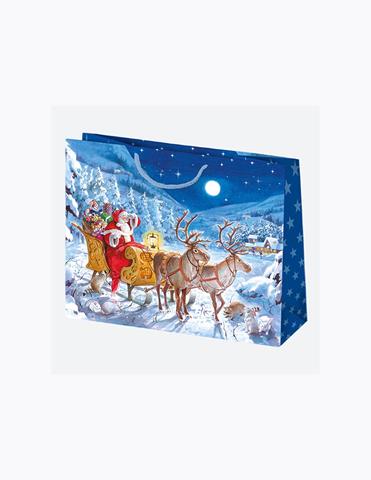 TORBA OZDOBNA 38*29*10CM POLMAK T8 GW 38GWIAZDKA-BN /10/