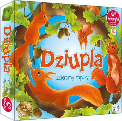 KUKURYKU GRA PLANSZOWA DZIUPLA