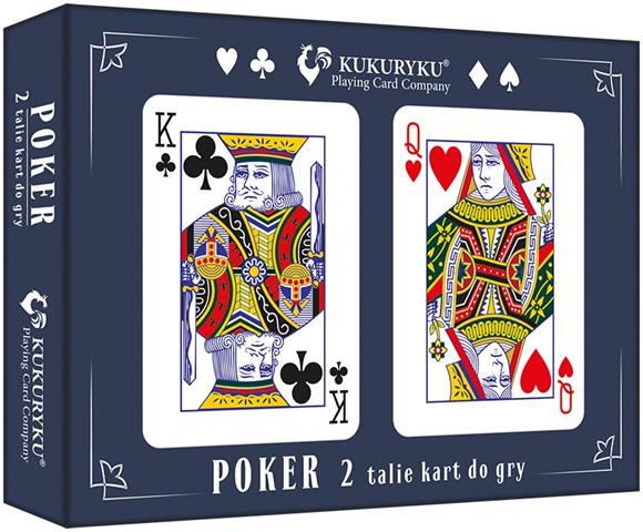 KARTY DO GRY KARTY POKEROWE - ZESTAW    KUKURYKU