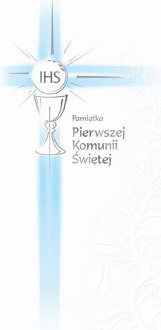 ART NUVO KARTKA DL KS 05 PAMIĄTKA KOMUNII /10/