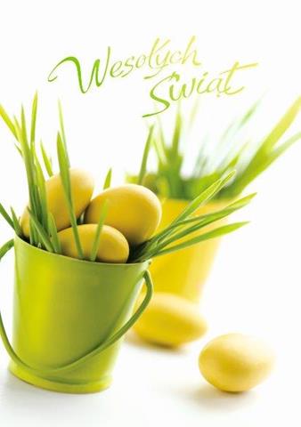 ART NUVO KARTKA-WN B6 EE 1213 WIELKANOC /10