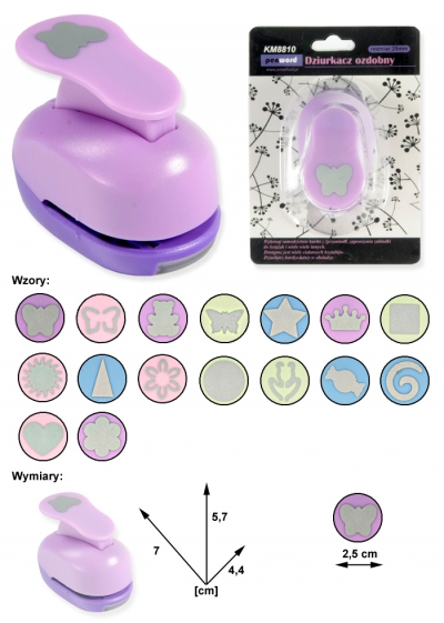 psh-dziurkacz ozd. km-8810 25mm