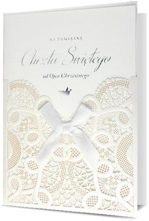 PAN DRAGON KARTKA OZDOBNA CHRZEST ŚWIĘTY HM-100 974