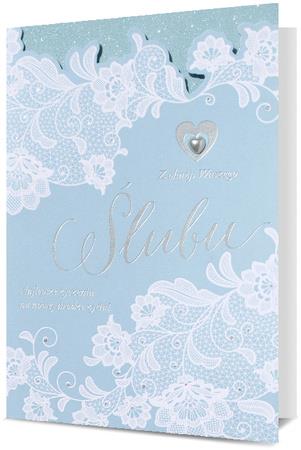 PAN DRAGON KARTKA OZDOBNA ŚLUB HM200-2078