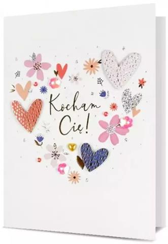 PAN DRAGON KARTKA OZDOBNA WALENTYNKA    HM200-2578