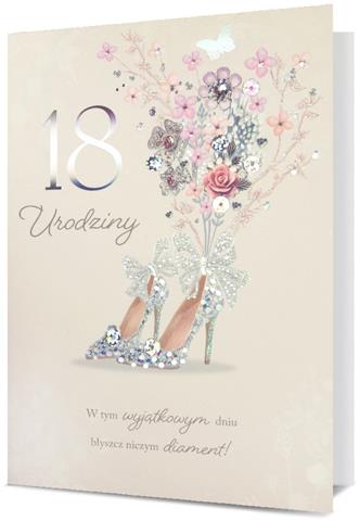 PAN DRAGON KARTKA OZDOBNA 18 URODZINY   HM200-2788