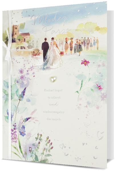 PAN DRAGON KARTKA OZDOBNA ŚLUB HM200 2793