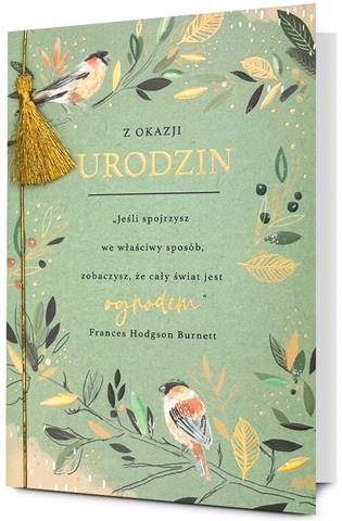PAN DRAGON KARTKA OZDOBNA B6 URODZINY HM-200 2976