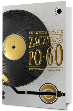 PAN DRAGON KARTKA OZDOBNA 60 URODZINY   HM200-2986