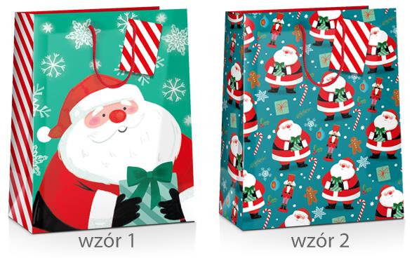TORBA OZDOBNA 33*46*10CM DRAGON MAXI 003XMAS-11-003 BN GWIAZDKA /12/