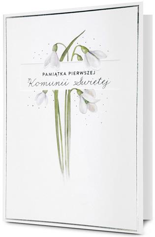 PAN DRAGON KARTKA OZDOBNA PAMIĄTKA KOMUNII HM200-3257