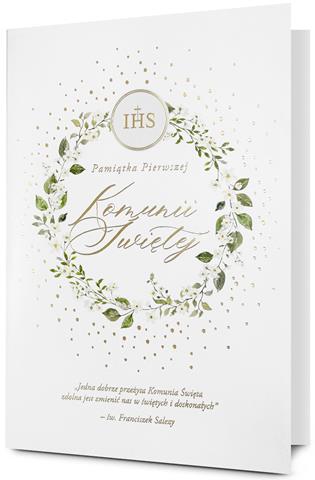 PAN DRAGON KARTKA OZDOBNA PAMIĄTKA KOMUNII K.STAR-152