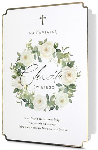 PAN DRAGON KARTKA OZDOBNA CHRZEST ŚWIĘTY HM200-3295