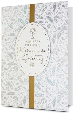 PAN DRAGON KARTKA OZDOBNA PAMIĄTKA KOMUNII HM200-3320