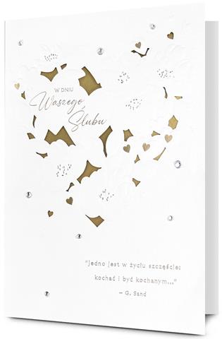 PAN DRAGON KARTKA OZDOBNA ŚLUB HM-200-3341