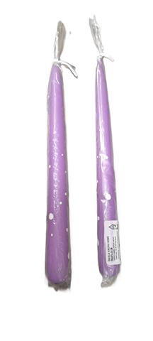 ŚWIECA 23CM KROPKI NOWE PROSTA /12/