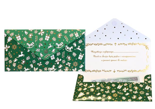 KUKARTKA KOPERTA PODARUNKOWA KOP-003 BN GWIAZDKA