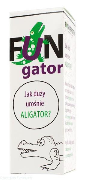 FUNIVERSITY GATOR-JAK DUŻY ROŚNIE ALIGATOR