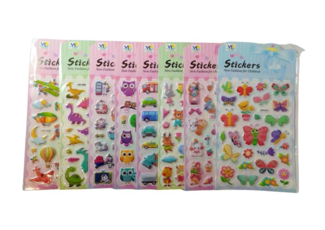VISTAR NAKLEJKI 3D MIX WZORÓW LDF-014 903242