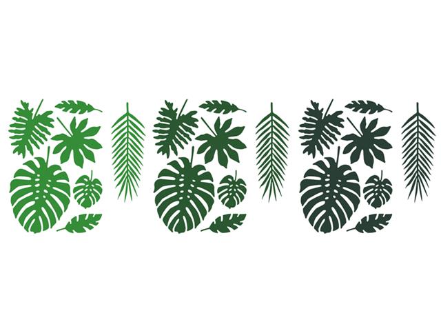 Dekoracje Aloha - Liście tropikalne, mix: 1op./21szt. PARTYDECO