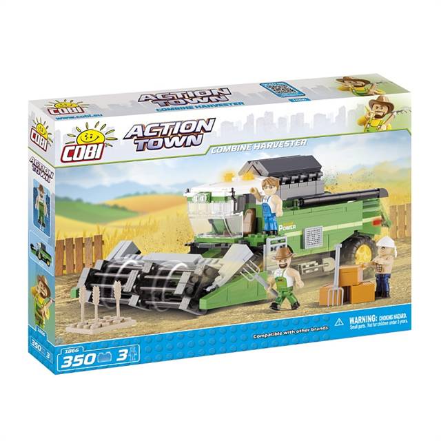 cobi klocki action town combine hervester350el1866