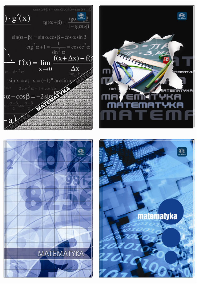 interdruk zeszyt 60k kratka # matematyka70g/m2/10/ /120/