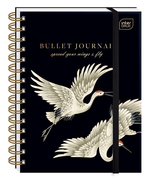 interdruk organizer a5 224k na spirali  80g bujo birds