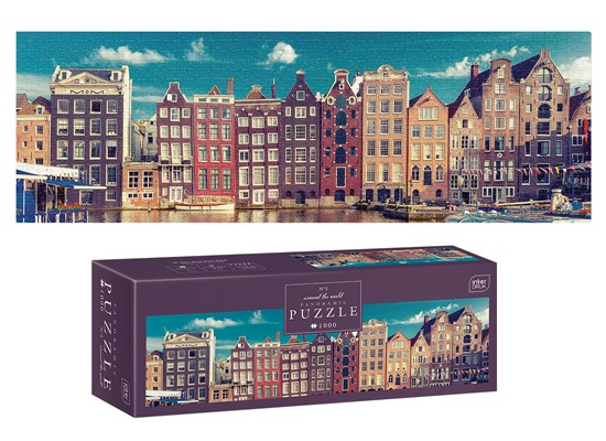 interdruk puzzle 1000 el. panoramiczne  around the world 1