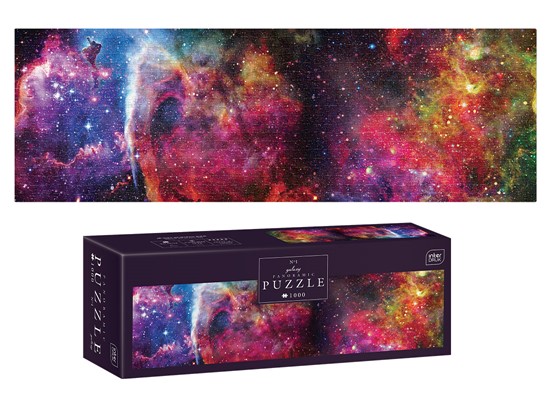INTERDRUK PUZZLE 1000 EL. PANORAMICZNE  GALAXY 1