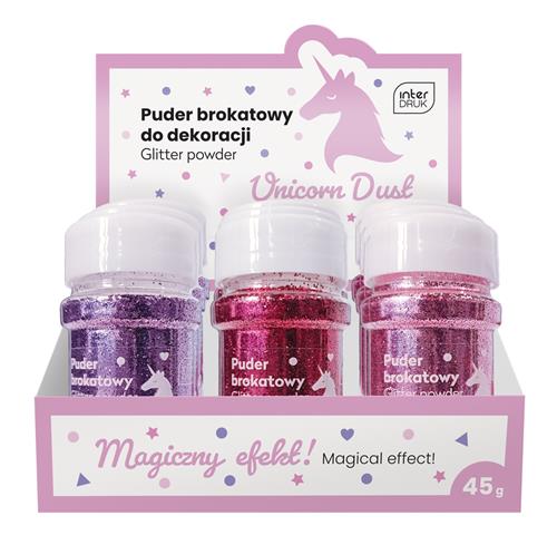 interdruk puder brokatoey do dekoracji  45g unicorn dust /9/