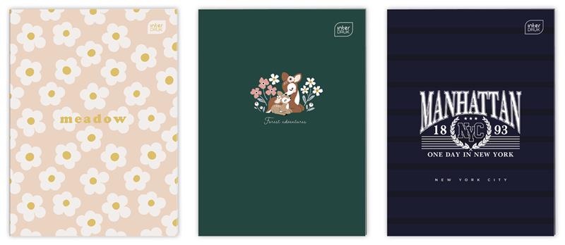 INTERDRUK ZESZYT A4 32K GŁADKI 70G   /5/