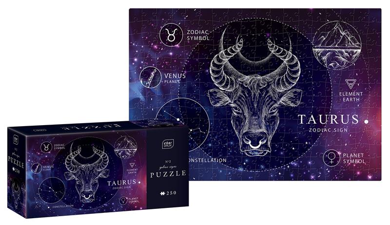 interdruk puzzle 250 el. zodiac signs 2 byk taurus