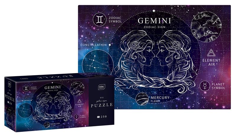 interdruk puzzle 250 el. zodiac signs 3 bliżnięta gemini