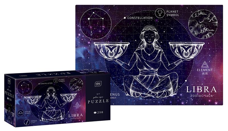interdruk puzzle 250 el. zodiac signs 7 waga libra