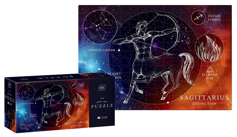 interdruk puzzle 250 el. zodiac signs 9 strzelec sagittarius