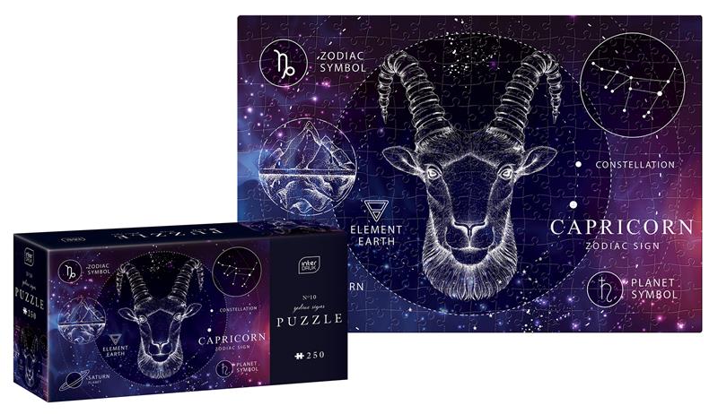 interdruk puzzle 250 el. zodiac signs 10 koziorożec capricorn