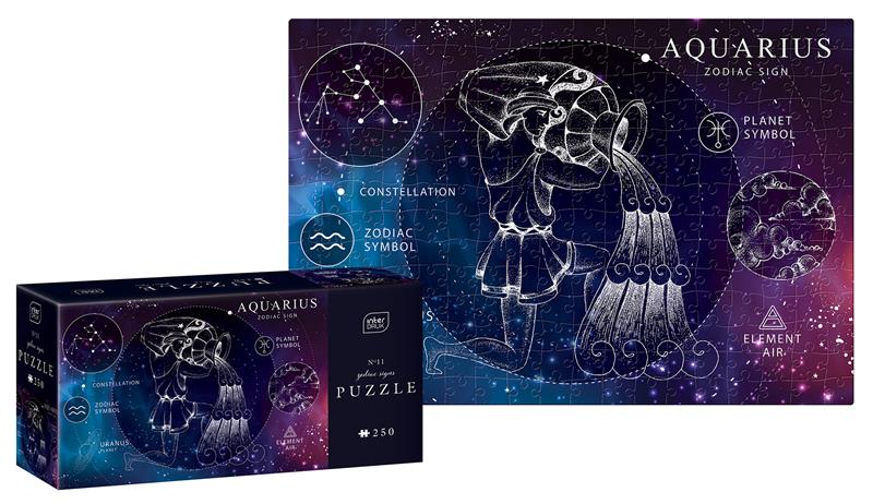 interdruk puzzle 250 el. zodiac signs 11 wodnik aquarius