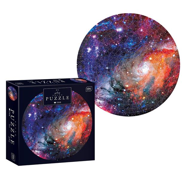 interdruk puzzle 500 el. round galaxy 1