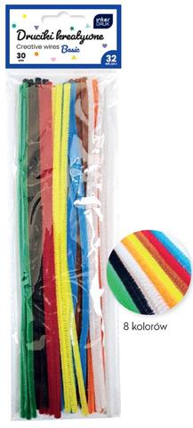 INTERDRUK DRUCIK KREATYWNY 30CM 32SZT BASIC