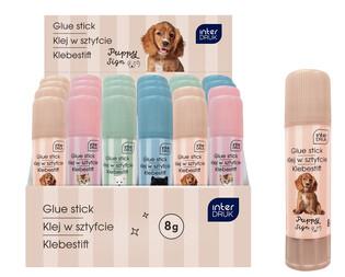 INTERDRUK KLEJ W SZTYFCIE 8G PUPPY SIGN /24/