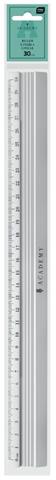 INTERDRUK LINIJKA ALUMINIOWA 30CM ACADEMY