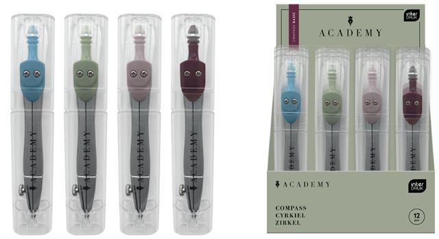INTERDRUK CYRKIEL W ETUI BASIC ACADEMY  /12/