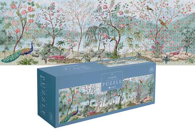 INTERDRUK PUZZLE PANORAMICZNE 1000 EL. SECRET GARDEN 3
