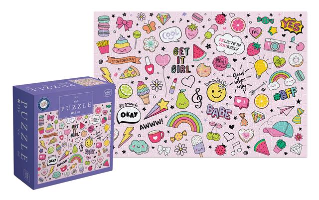 INTERDRUK PUZZLE 250 EL. KIDS 4 ICONS